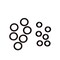 Bedford Precision Parts Bedford Precision O-Ring Kit, Solvent Resistant for Graco 256-640 20-3120 - alternate 2